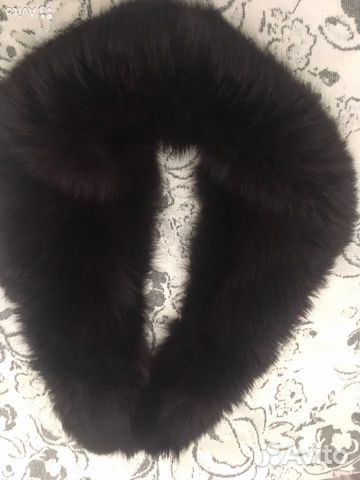 Меховой воротник лиса