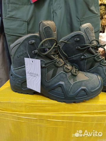 Трекинг ботинки Lowa(Реплика) Олива