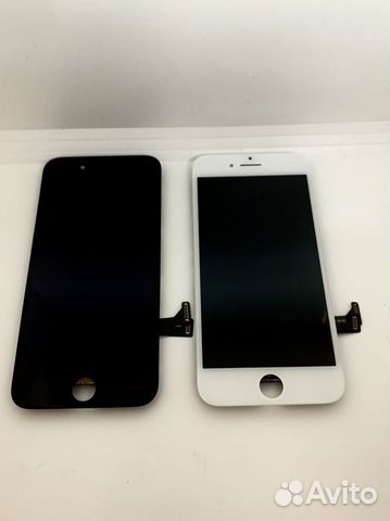 Дисплей iPhone 7 с тачскрином (черный/белый)