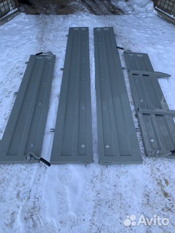 Борта на газель 3302 4 шт задний передний боковые