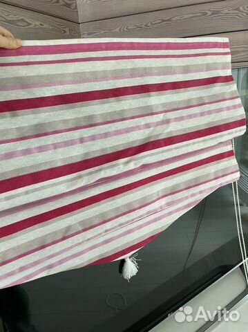 Штора римская с карнизом