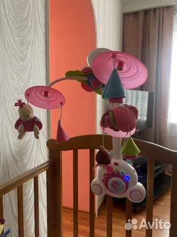 Детская Мобиль-карусель на кроватку tiny love