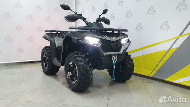 Квадроцикл Cfmoto cforce 600 S EPS серый металлик