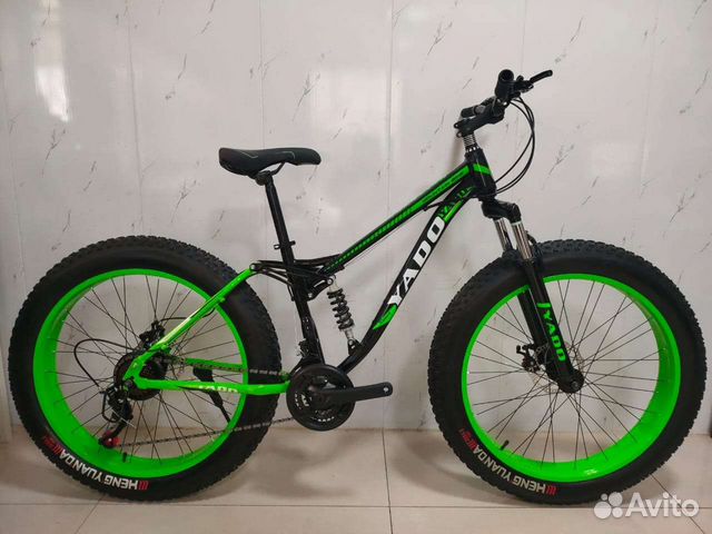 Фэтбайк велосипед с широкими колесами новый