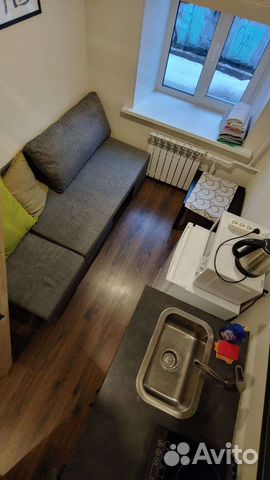 

Квартира-студия, 12 м², 2 кровати