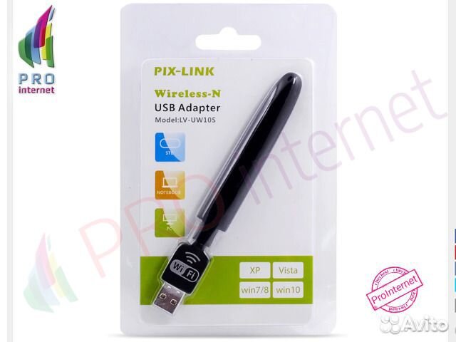 USB wifi адаптер для телевизора, тв приставки и пк