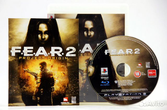 F e производитель. Fear 2 ps3. F.E.A.R. 2 Project Origin обложка. Fear ps3 обложка.