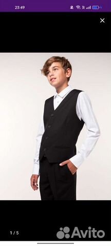 Жилет черный orby 164