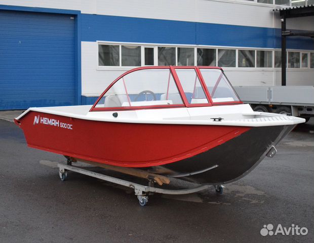Новая моторная лодка алюминиевая Неман 500 DC NEW