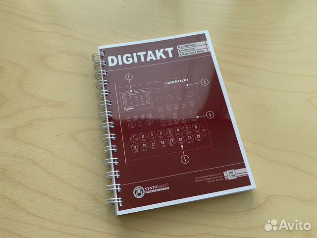 Учебник и справочник Elektron Digitakt Notebook