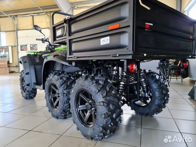 Квадроцикл рм 650-2 с кузовом 6х4