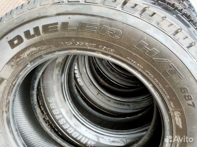 Bridgestone Dueler H/T D687 225/65 R17 104H, 4 шт