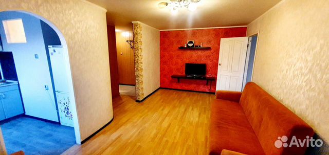 

2-к. квартира, 45 м², 3 кровати