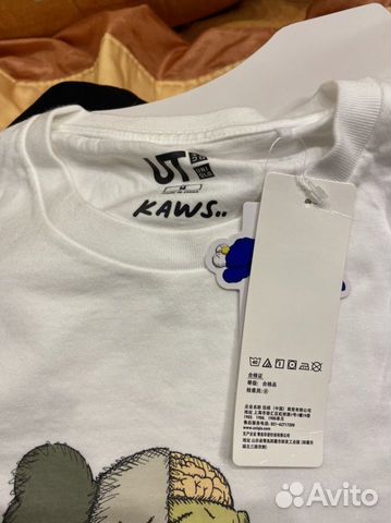 Uniqlo х kaws футболка