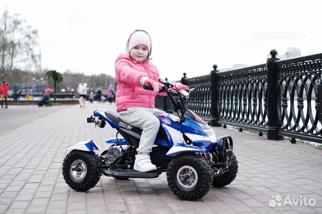 Электроквадроцикл для дeтей 3-7 лет