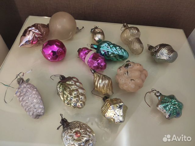 Ёлочные игрушки СССР