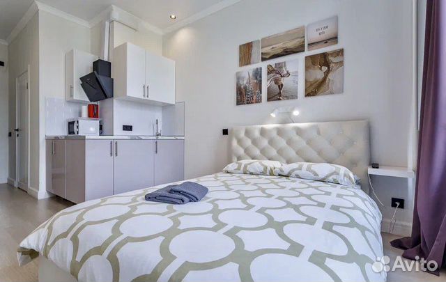 

1-к. квартира, 19 м², 1 кровать