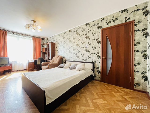 

1-к. квартира, 34 м², 2 кровати