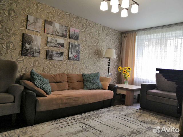 

2-к. квартира, 48 м², 2 кровати