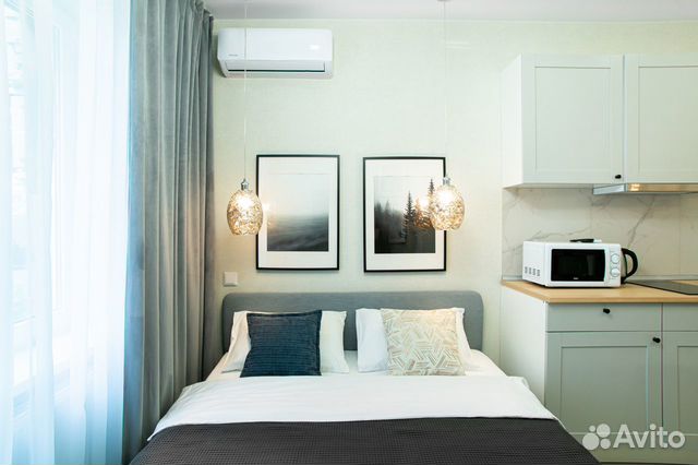 

Квартира-студия, 16 м², 1 кровать