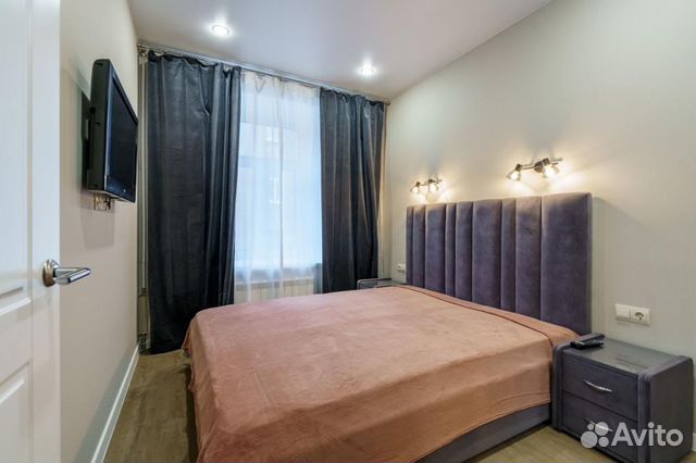 

2-к. квартира, 55 м², 2 кровати