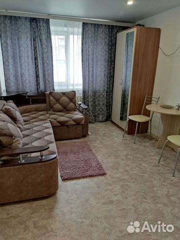 

Квартира-студия, 17 м², 1 кровать