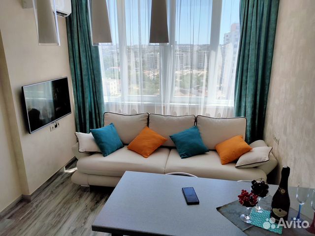 

1-к. квартира, 45 м², 2 кровати