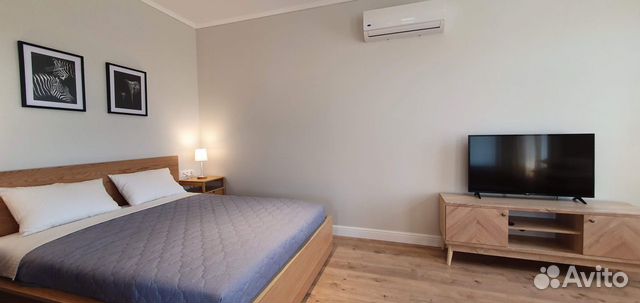 

Квартира-студия, 44 м², 2 кровати