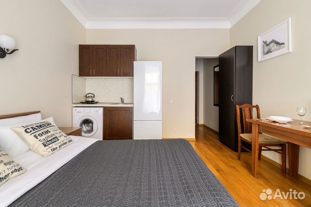 

Квартира-студия, 25 м², 2 кровати