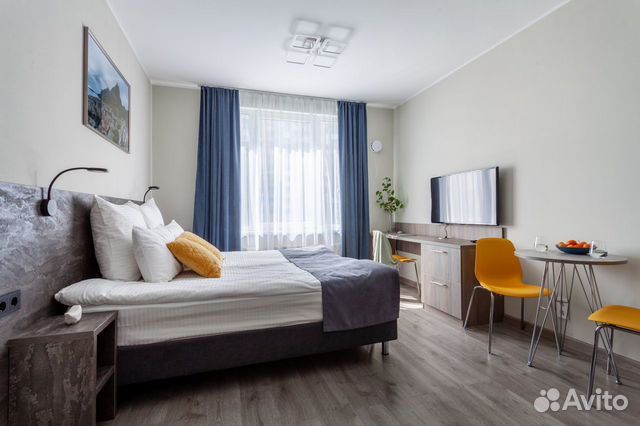 

Квартира-студия, 23,7 м², 1 кровать