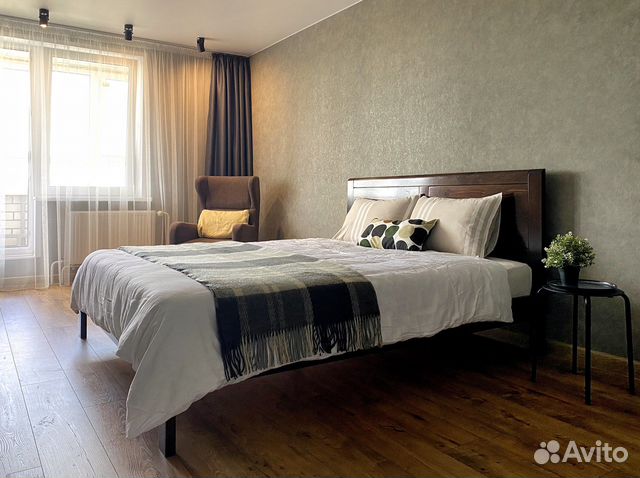 

1-к. квартира, 42 м², 2 кровати