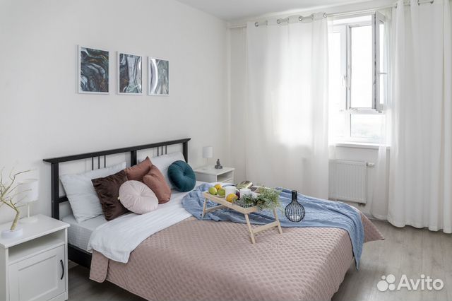 

1-к. квартира, 43 м², 2 кровати
