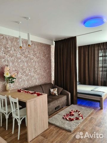

Квартира-студия, 40 м², 1 кровать