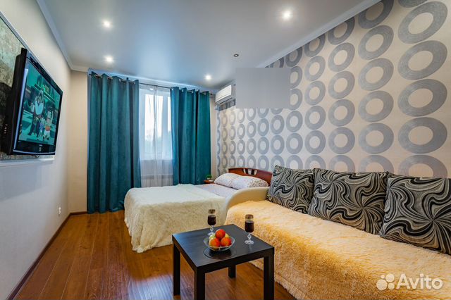 

1-к. квартира, 38 м², 2 кровати