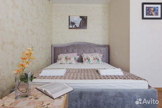 

1-к. квартира, 42 м², 2 кровати