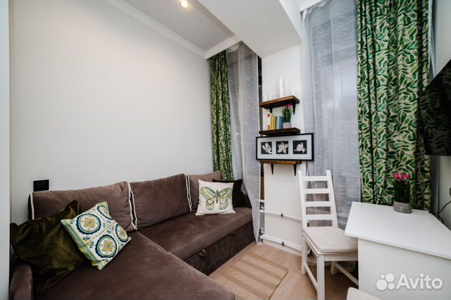 

Квартира-студия, 17 м², 1 кровать