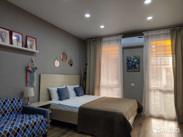 

Квартира-студия, 25 м², 2 кровати