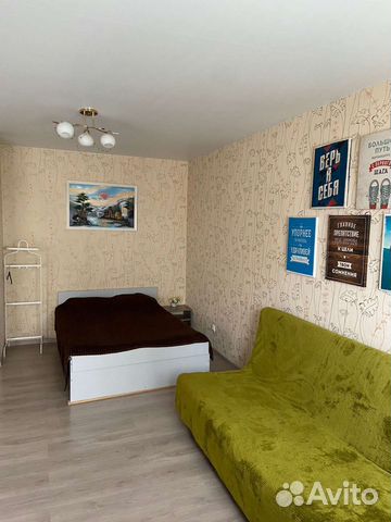

Квартира-студия, 40 м², 2 кровати