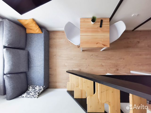 

Квартира-студия, 12 м², 2 кровати