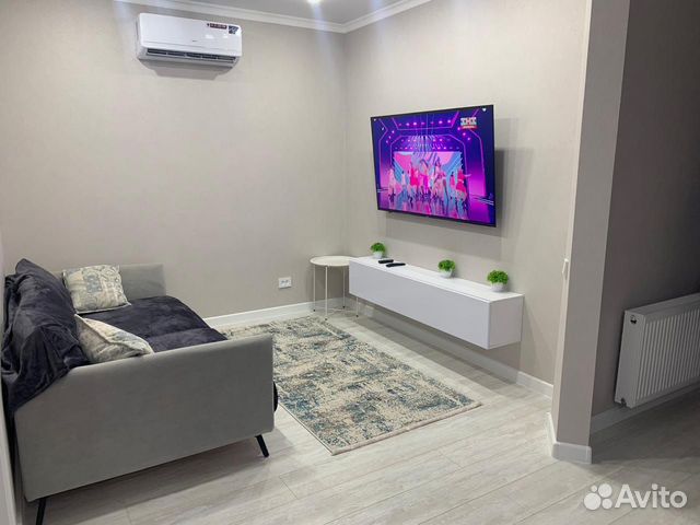

2-к. квартира, 45 м², 2 кровати