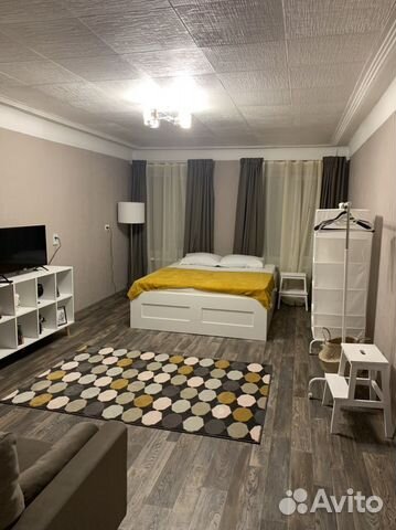 

1-к. квартира, 46 м², 3 кровати