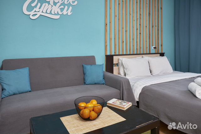 

1-к. квартира, 36 м², 2 кровати