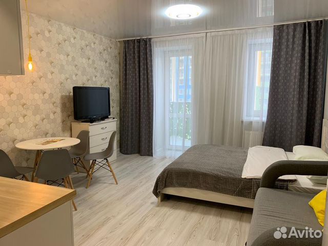 

Квартира-студия, 30 м², 2 кровати