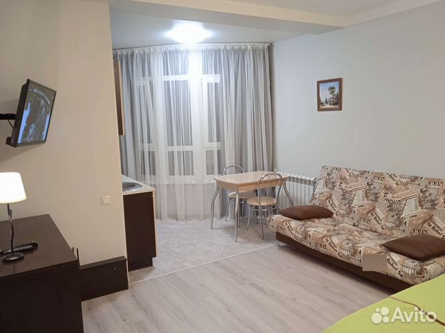 

Квартира-студия, 30 м², 2 кровати