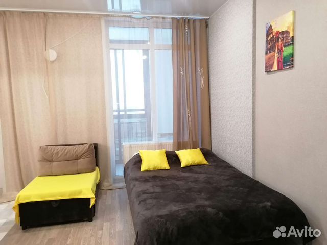 

Квартира-студия, 28 м², 2 кровати