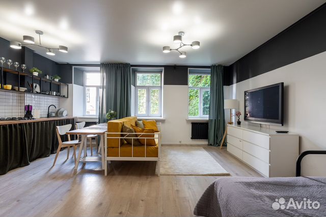 

1-к. квартира, 37 м², 2 кровати