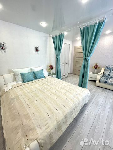 

1-к. квартира, 45 м², 2 кровати