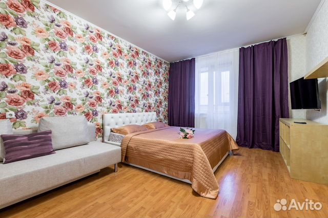 

1-к. квартира, 40 м², 2 кровати
