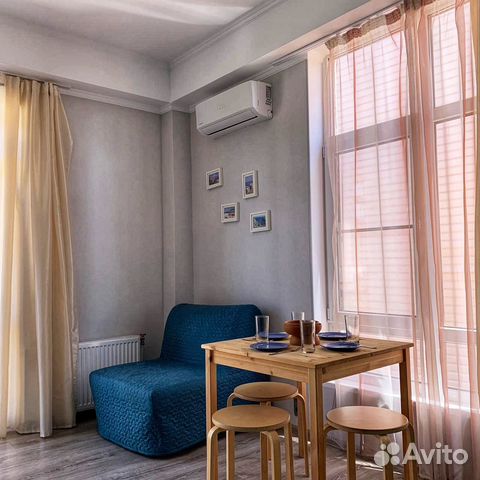 

Квартира-студия, 27 м², 3 кровати