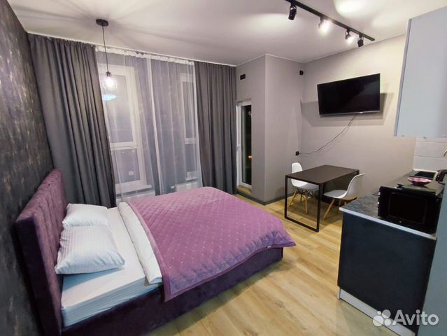 

Квартира-студия, 24 м², 1 кровать